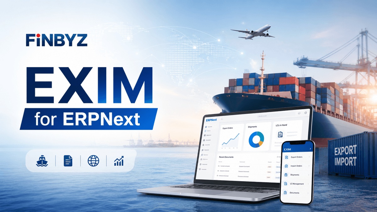 Export-Import Management Solution for ERPNext