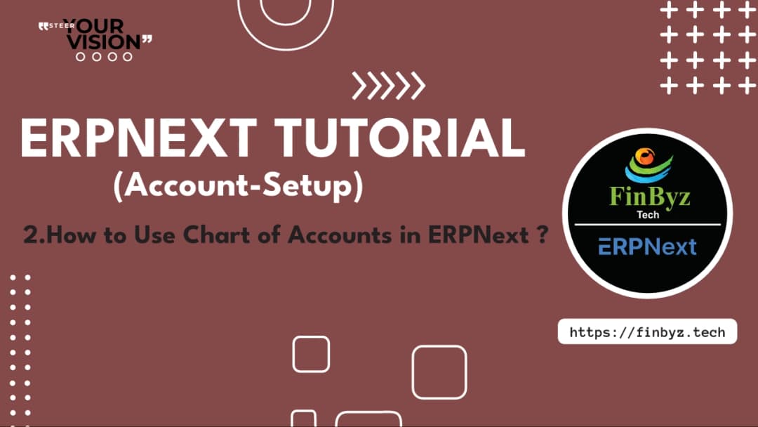 How to Use Chart of Accounts in ERPNext