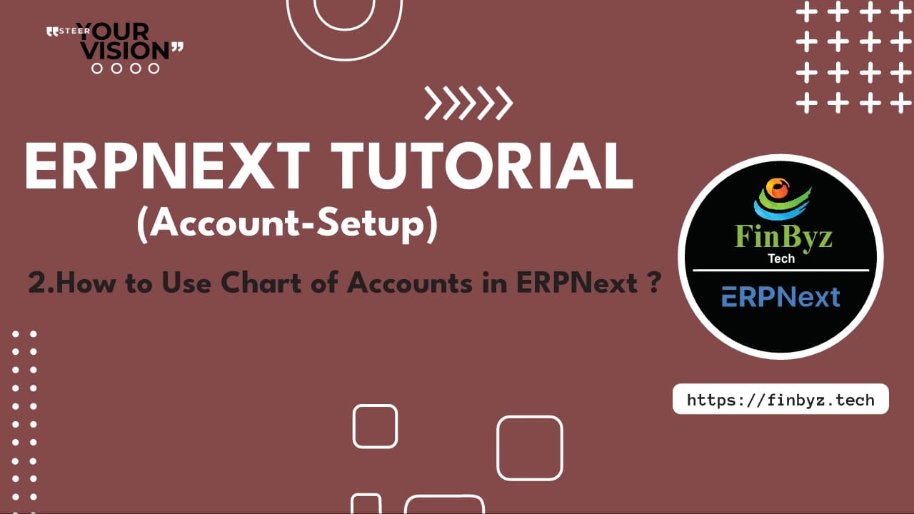 How to Use Chart of Accounts in ERPNext