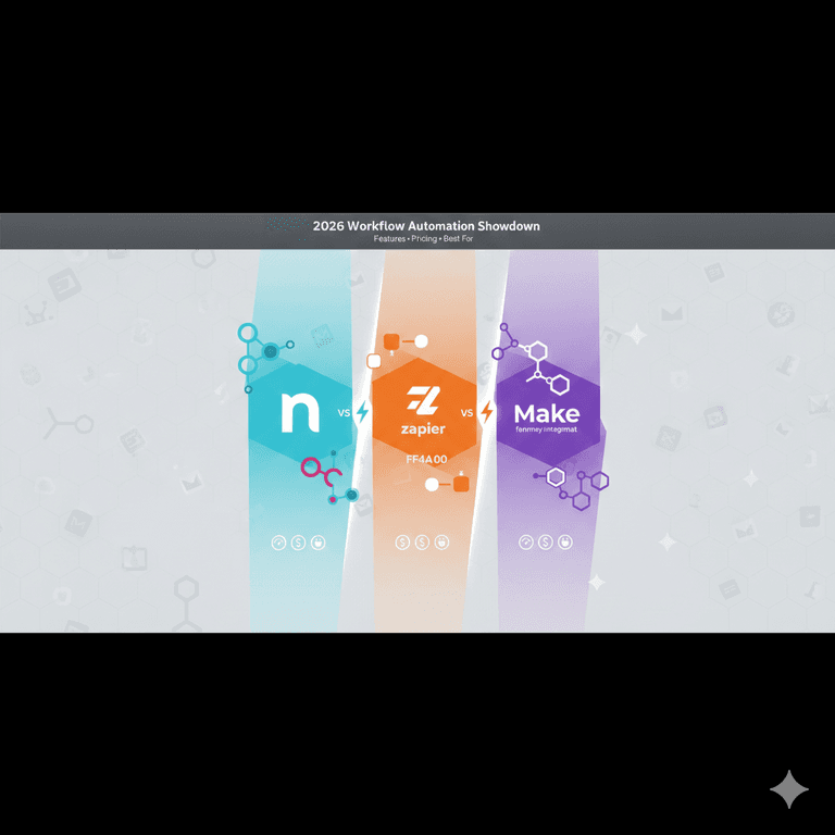 n8n vs Zapier vs Make: The 2026 Workflow Automation Showdown