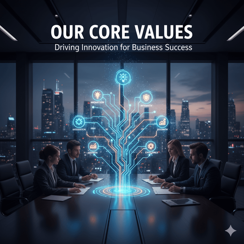 Our Core Values Driving Innovation for Business Success