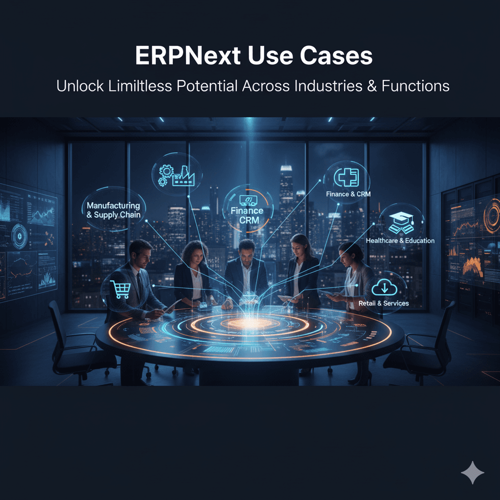 ERPNext Real-World Use Cases Industry-Specific Solutions