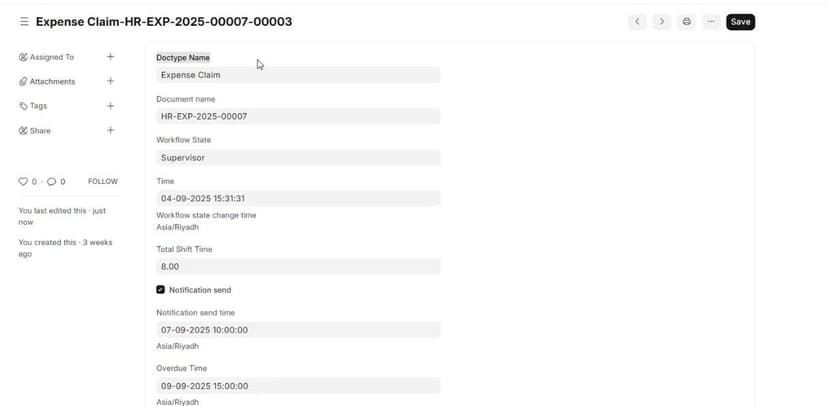 Expense Claim Report