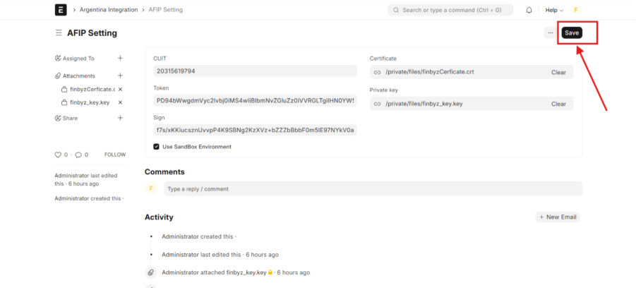 Generate Electronic-Invoice