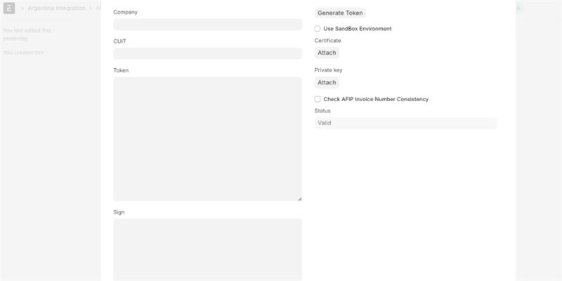 Generate Electronic-Invoice